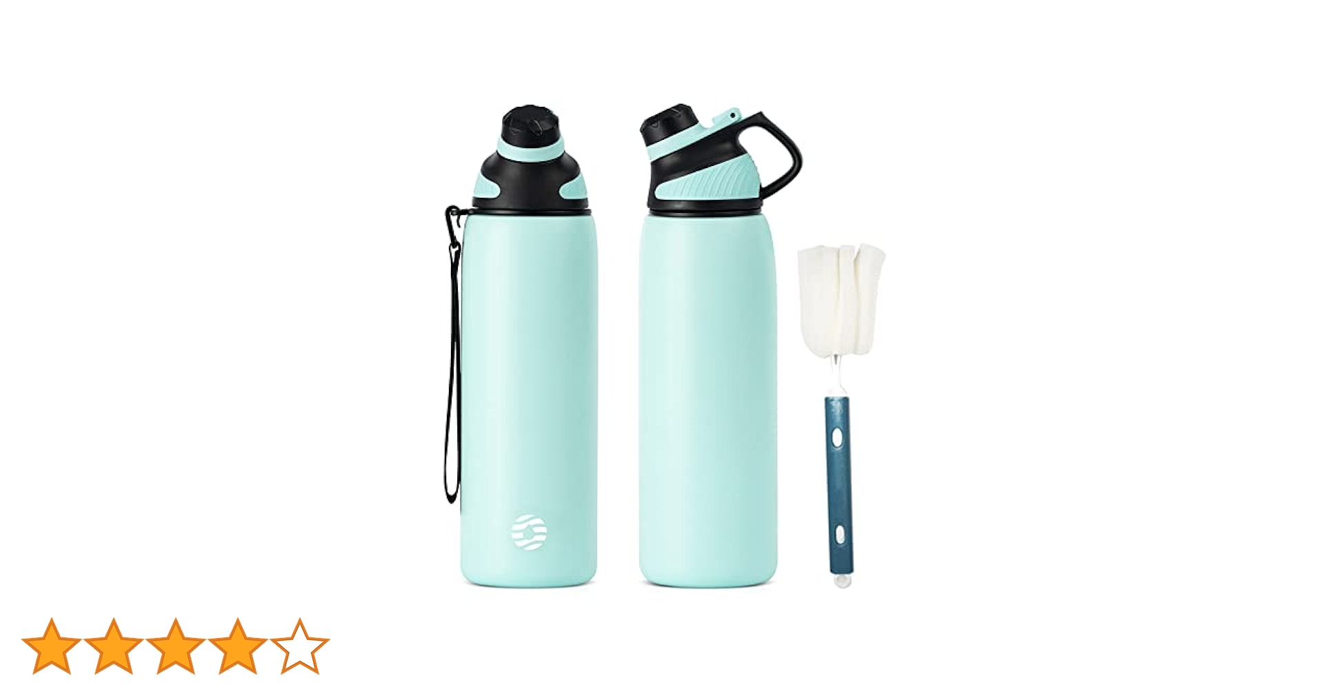 Amazon | FJbottle 水筒 1000ml 真空断熱 スポーツボトル 保温
